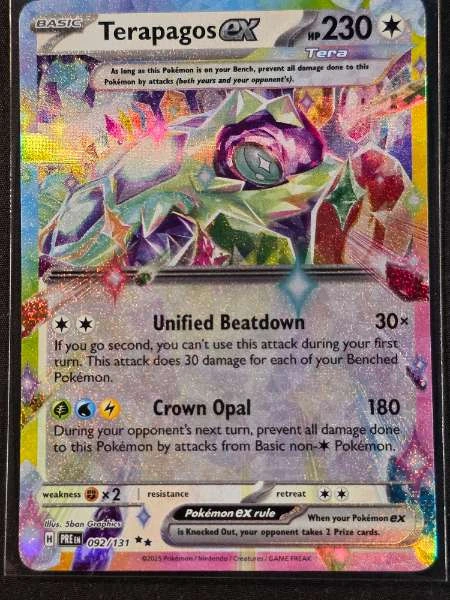 Terapagos ex - Prismatic Evolutions #092/131