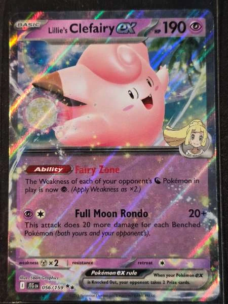 Lillie's Clefairy ex - Journey Together #056/159