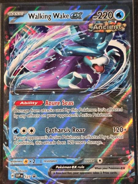 Walking Wake ex - Scarlet & Violet Black Star Promos #127