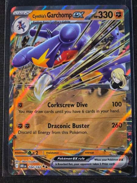 Cynthia's Garchomp ex - Destined Rivals #104/182