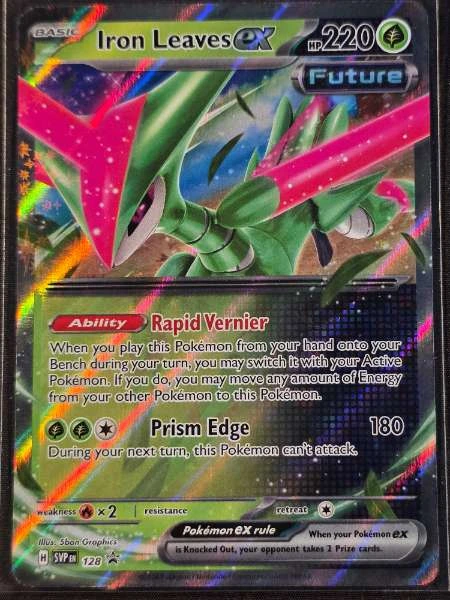 Iron Leaves ex - Scarlet & Violet Promo #128