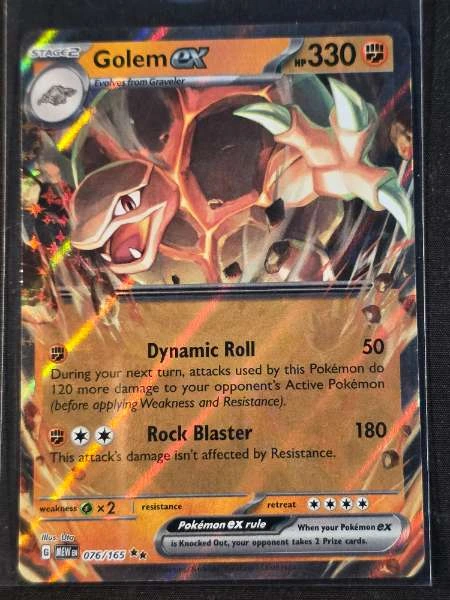 Golem ex - Scarlet & Violet 151 #076/165