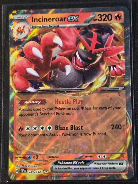 Incineroar ex - Temporal Forces #034/162