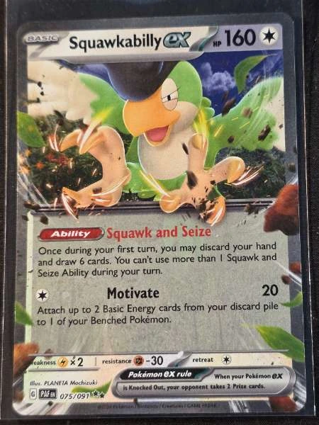 Squawkabilly ex - Paldean Fates #075/091