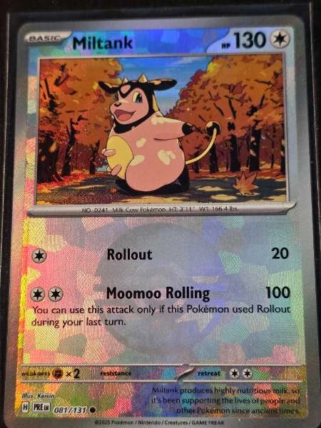 Miltank PokeBall - Prismatic Evolutions #081/131
