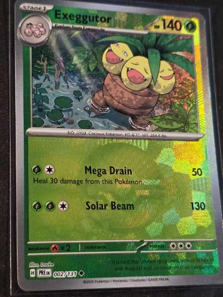 Exeggutor PokeBall - Prismatic Evolutions #002/131