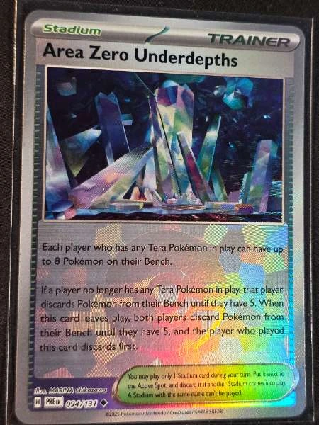 Area Zero Underdepths PokeBall - Prismatic Evolutions #094/131