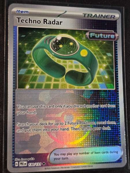 Techno Radar PokeBall - Prismatic Evolutions #130/131