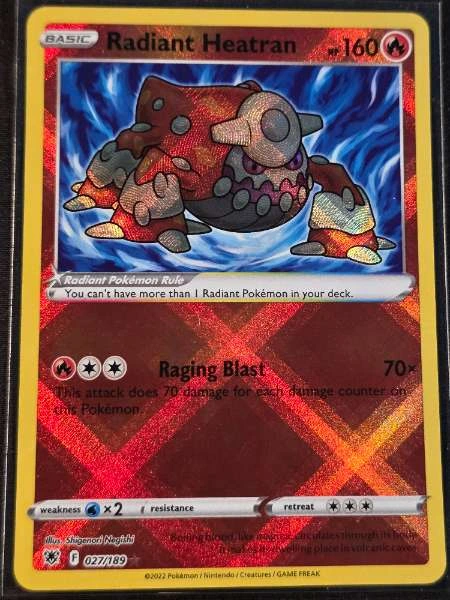 Radiant Heatran - Astral Radiance #027/189