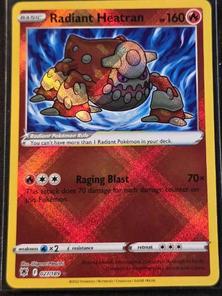 Radiant Heatran - Astral Radiance #027/189