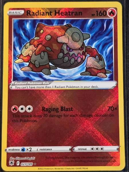 Radiant Heatran - Astral Radiance #027/189