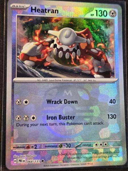 Heatran MasterBall - Prismatic Evolutions #068/131