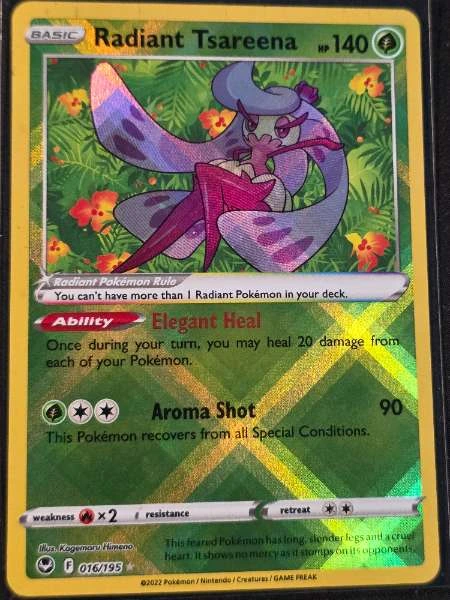 Radiant Tsareena - Silver Tempest #016/195
