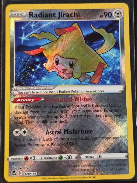 Radiant Jirachi - Silver Tempest #120/195