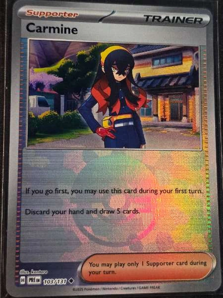 Carmine PokeBall - Prismatic Evolutions #103/131