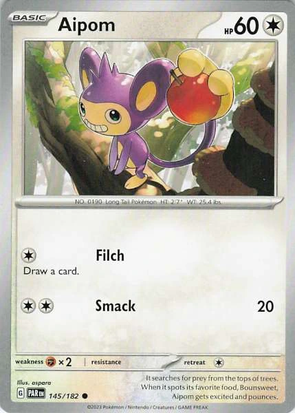 Aipom - Paradox Rift #145/182