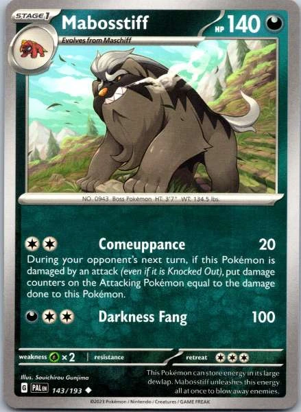 Mabosstiff - Paldea Evolved #143/193