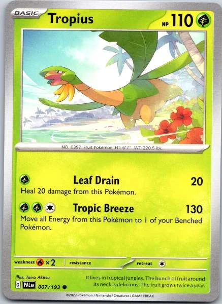 Tropius - Paldea Evolved #007/193