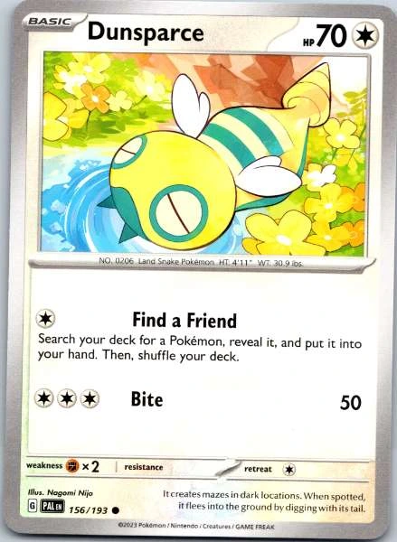 Dunsparce - Paldea Evolved #156/193