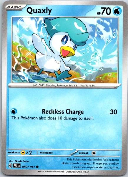 Quaxly - Paldea Evolved #050/193
