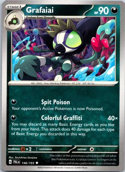 Grafaiai - Paldea Evolved #146/193