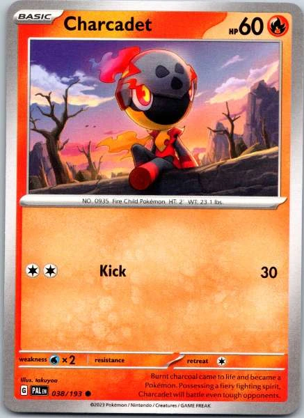 Charcadet - Paldea Evolved #038/193
