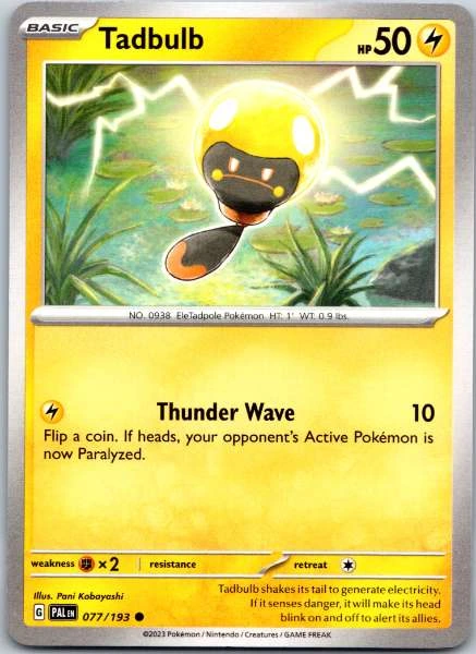 Tadbulb - Paldea Evolved #077/193