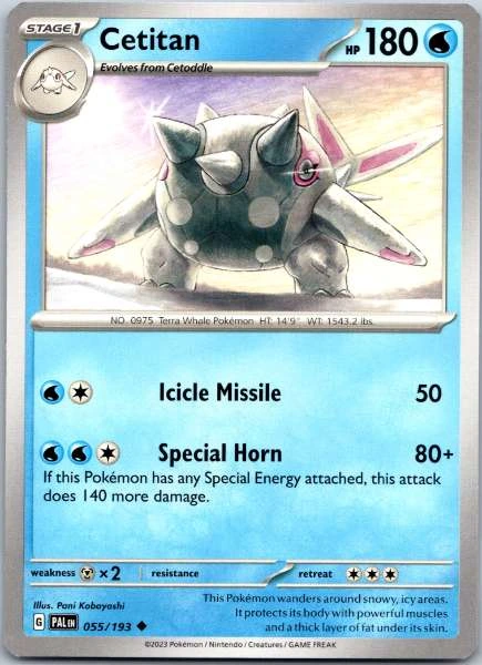 Cetitan - Paldea Evolved #055/193