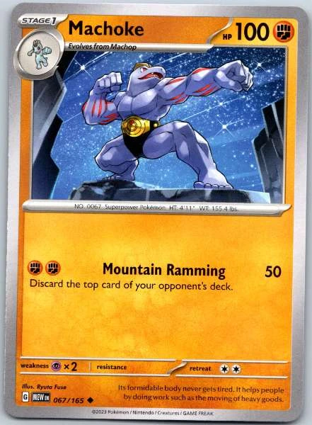 Machoke - 151 #067/165