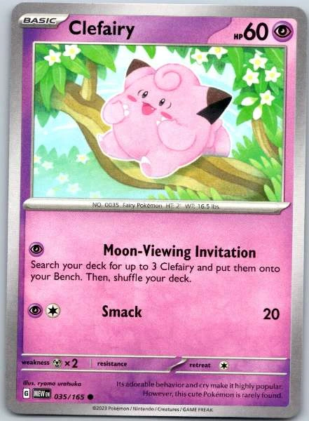 Clefairy - Scarlet & Violet 151 #035/165