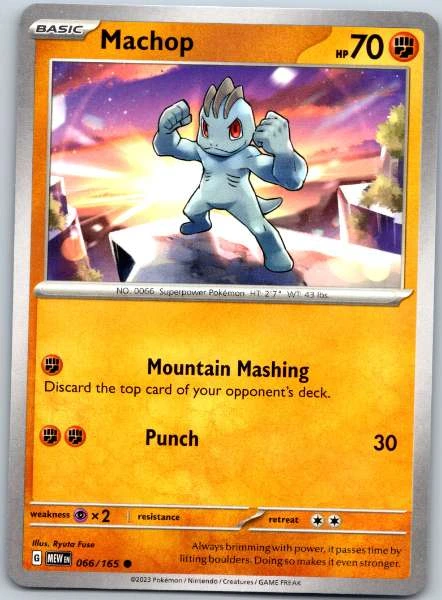 Machop - 151 #066/165