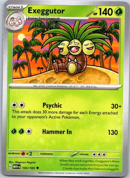 Exeggutor - 151 #103/165