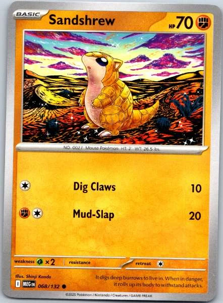 Sandshrew - Mega Evolution #068/132