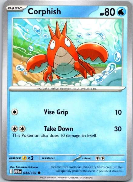 Corphish - Mega Evolution #033/132