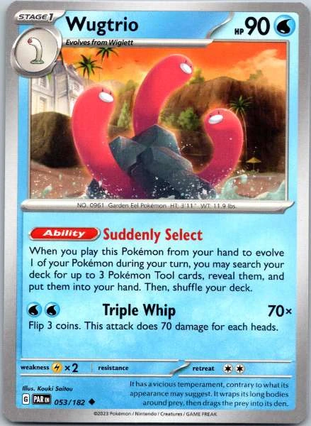 Wugtrio - Paradox Rift #053/182