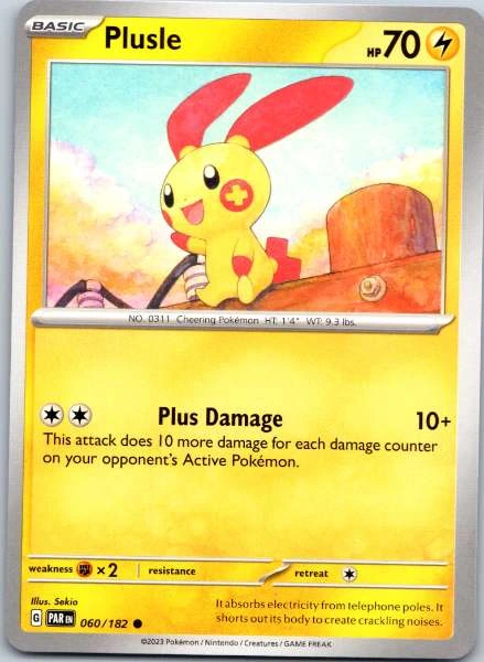Plusle - Paradox Rift #060/182