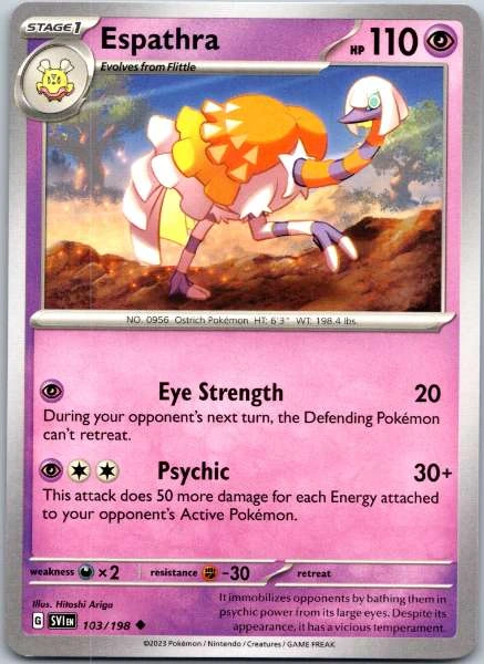 Espathra - Scarlet & Violet Base Set #103/198