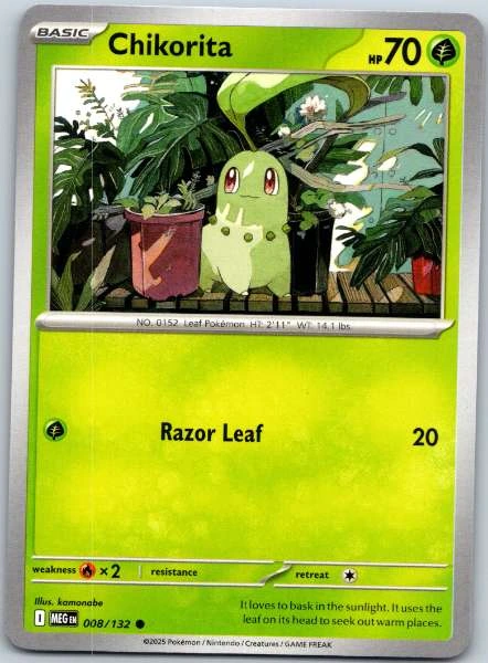 Chikorita - Mega Evolution #008/132