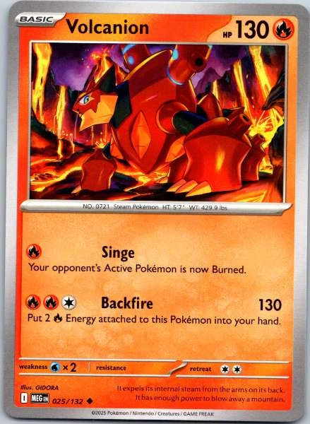Volcanion - Crimson Invasion #025/132