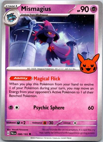 Mismagius - Paldea Evolved #088/193