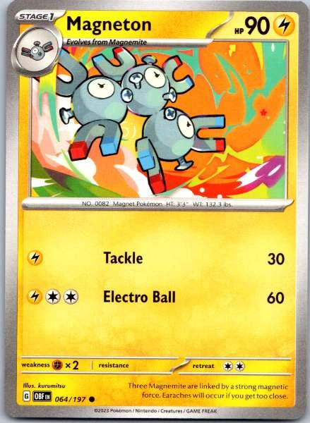 Magneton - Obsidian Flames #064/197