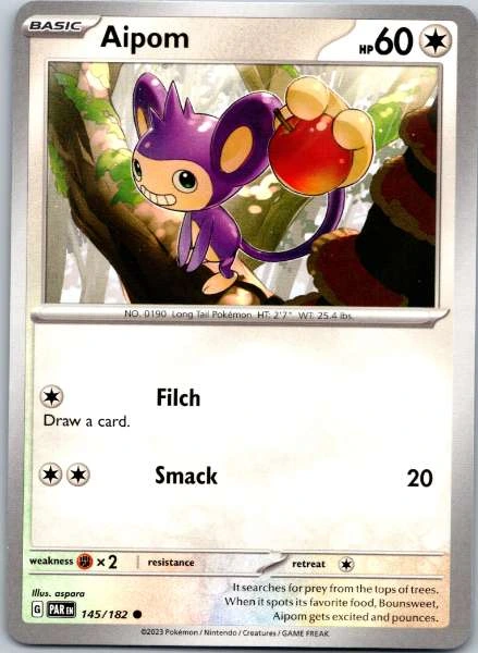 Aipom - Paradox Rift #145/182