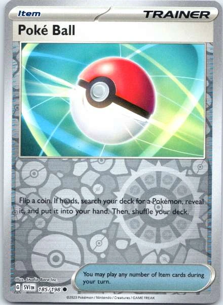 Poké Ball - Scarlet & Violet #185/198