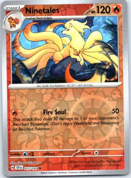 Ninetales - Surging Sparks #017/191