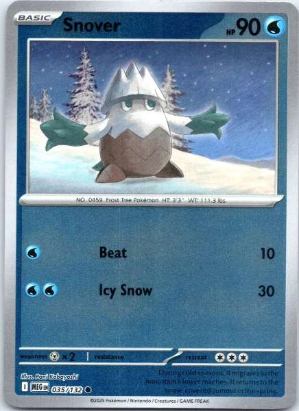 Snover - Mega Evolution #035/132