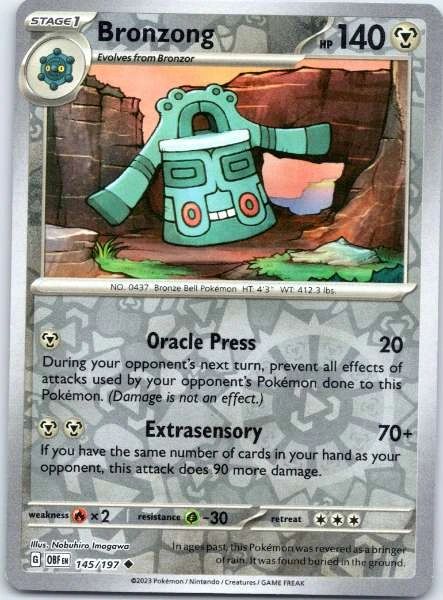 Bronzong - Obsidian Flames #145/197