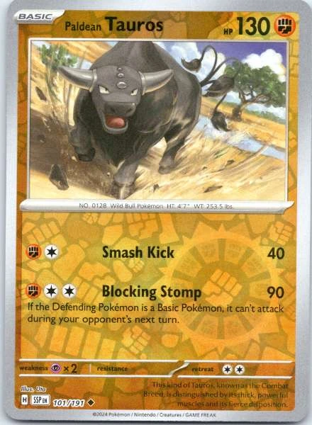 Paldean Tauros - Surging Sparks #101/191