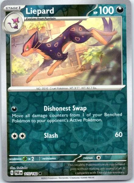 Liepard - Paradox Rift #115/182