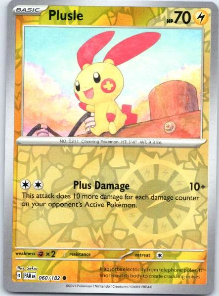 Plusle - Paradox Rift #060/182