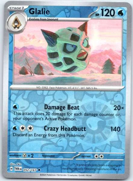 Glalie - Twilight Masquerade #052/167